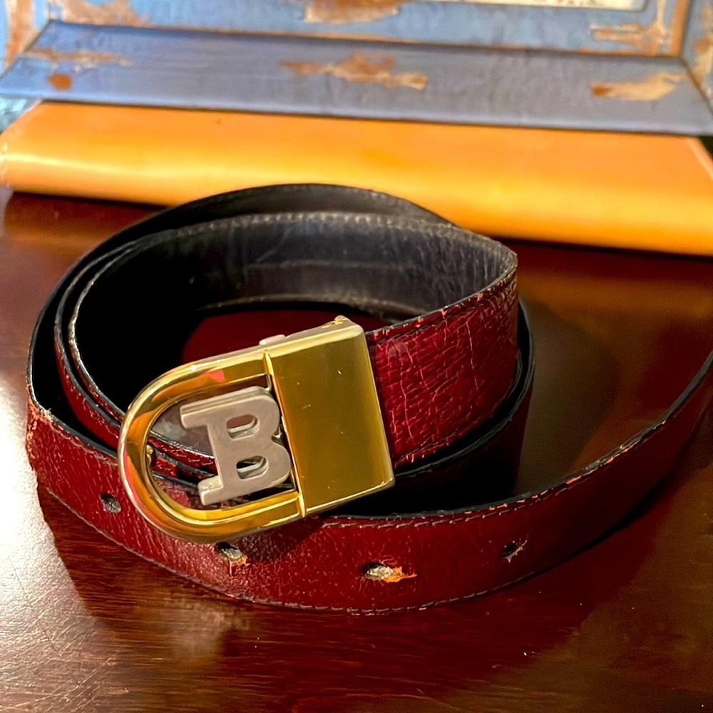 Bally vintage belt